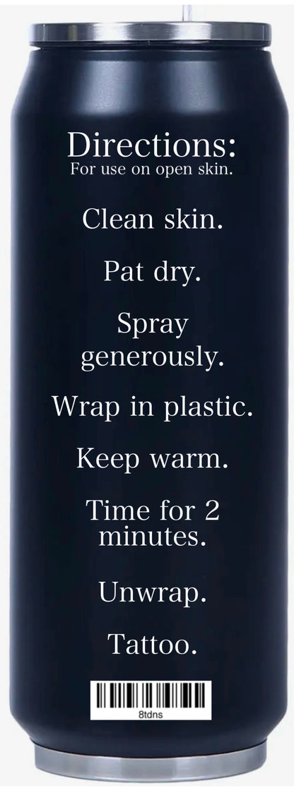 “Numbing Spray” Can Tumbler 